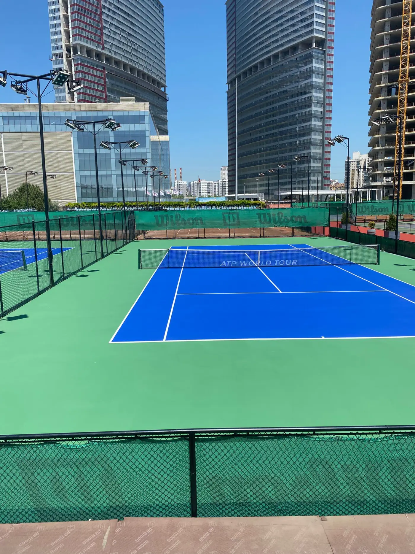 Tenis Kortu uygulama örneği — Ekoza Zemin